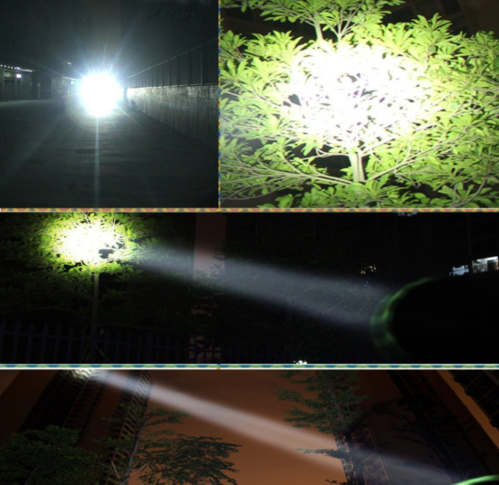 LED Headlamp Torch Outdoor Rechargeable Bright Flashlight Headlight for