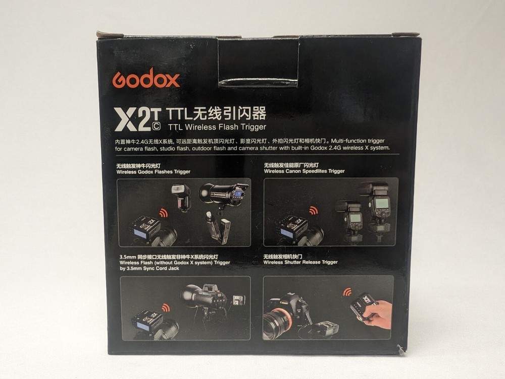 Godox X2T-C TTL Wireless Flash Transmitter Trigger for Canon Camera
