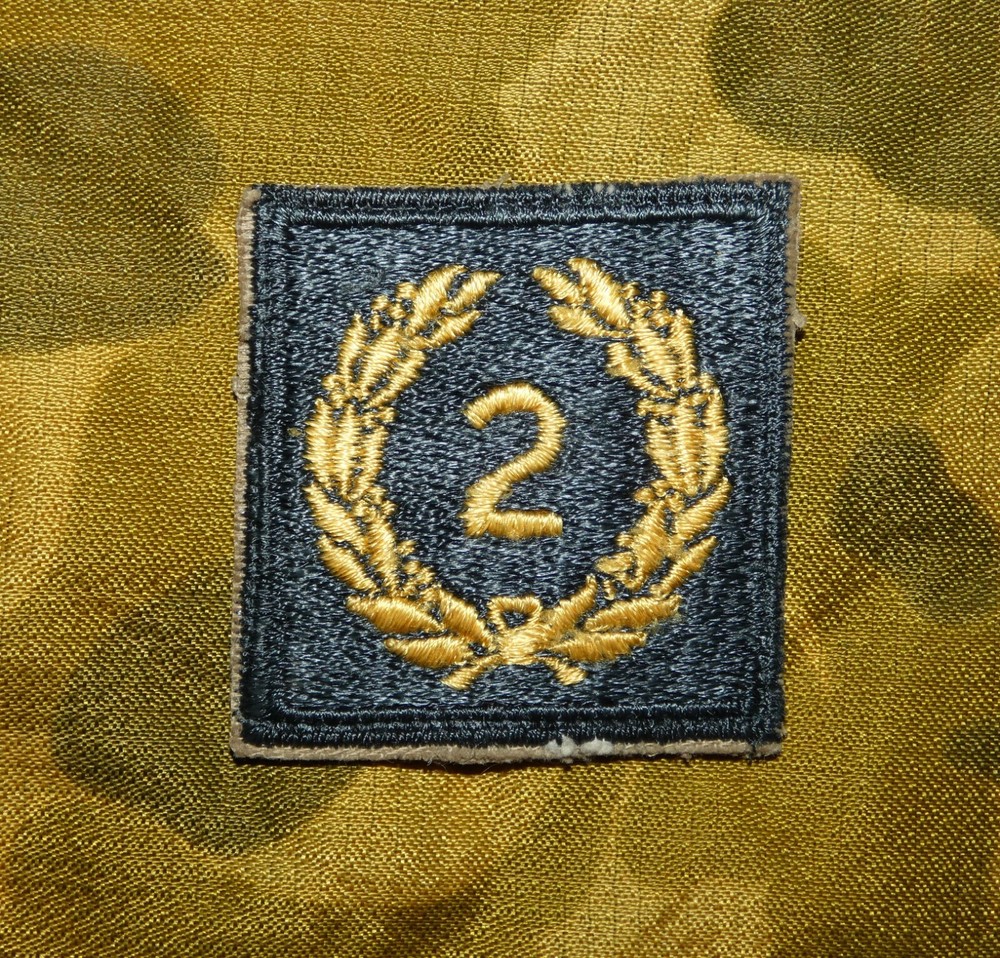 Post-WW2 US Army Distinguished Unit Citation 2nd Award Cloth Embroidered Patch