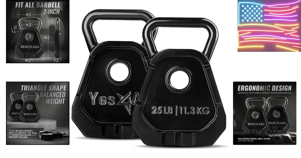 Kettlebell Special Shape, Upgraded &Multifunctional for Advanced Training, So...