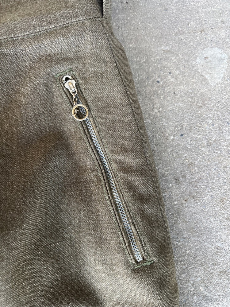 WW2 US Army OD Wool Mountain Troop Pants Rare (CC431