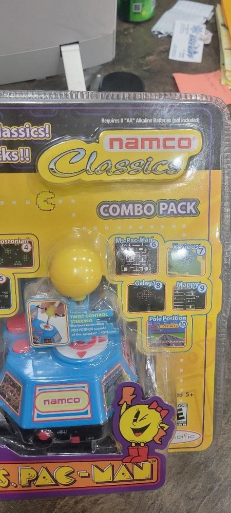 Pac-man Ms Pac-Man arcade joy sticks never opened or used