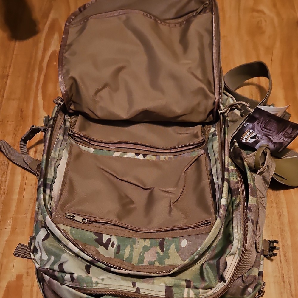 S.O.C Bugout Bag #5016-O-MULTI Camouflage Tactical Backpack Multicolor MOLLE