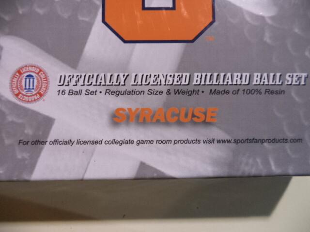 Syracuse Billiard Ball Set