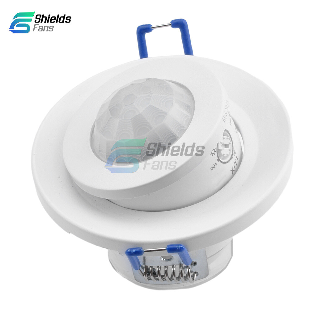 AC220-240V PIR Motion Sensor Detection Embedded Rotary Sensor 360° Motion Sensor