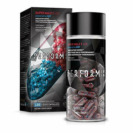 PERFORMIX SST Super Male t v2x, Energy, Fat Burner, 120 CAPSULES!!!