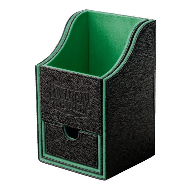1 Dragon Shield Deck Box Nest +100 - Black/Green