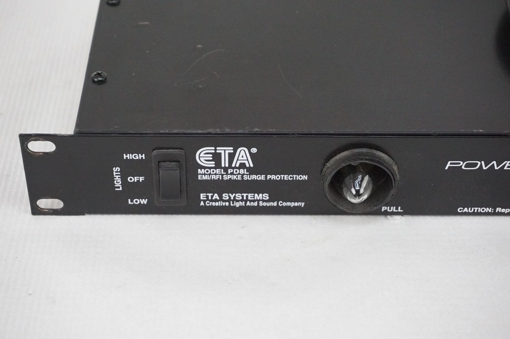 ETA PD8L Conditioned Power Distribution Rack Illuminator