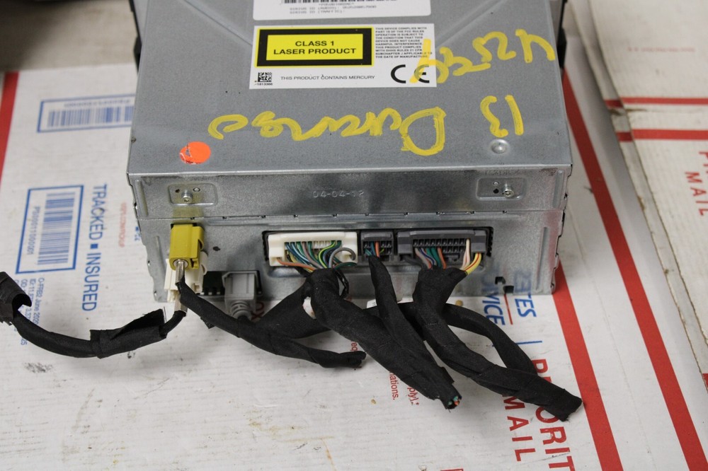 2011 2012 2013 DODGE DURANGO NAVIGATION RADIO DISPLAY SCREEN OEM