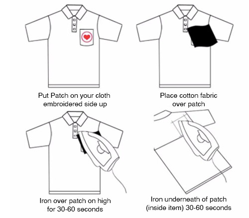 Elmo Embroidered Iron on Patch Appliqué - NEW