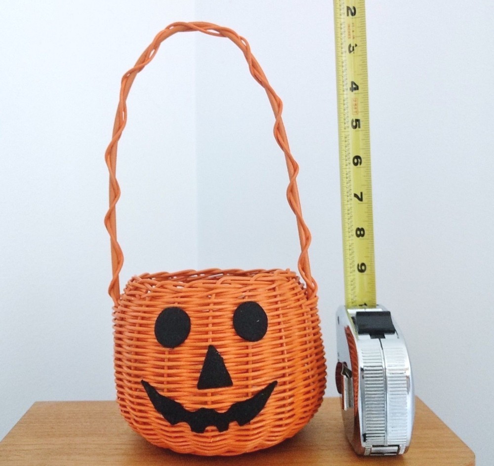 PUMPKIN LINED BASKET