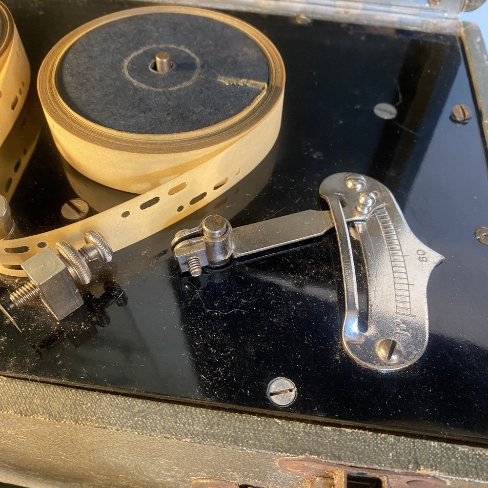 The Peerless Signagraph RCA Morse Code Training Machine W/ 3 Rolls