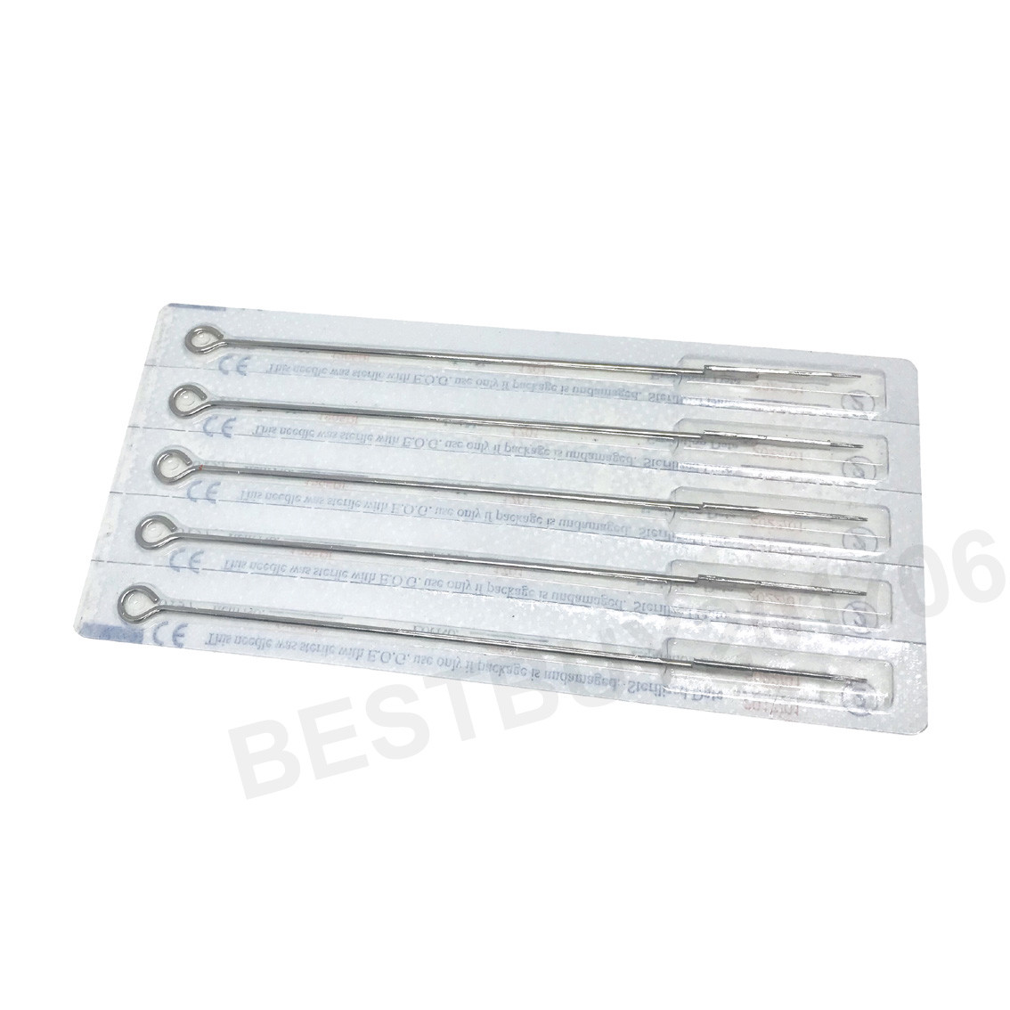 50 Pcs Tattoo Needles and Tube Tips + Assorted Lining and Shading Sizes RL RS M1