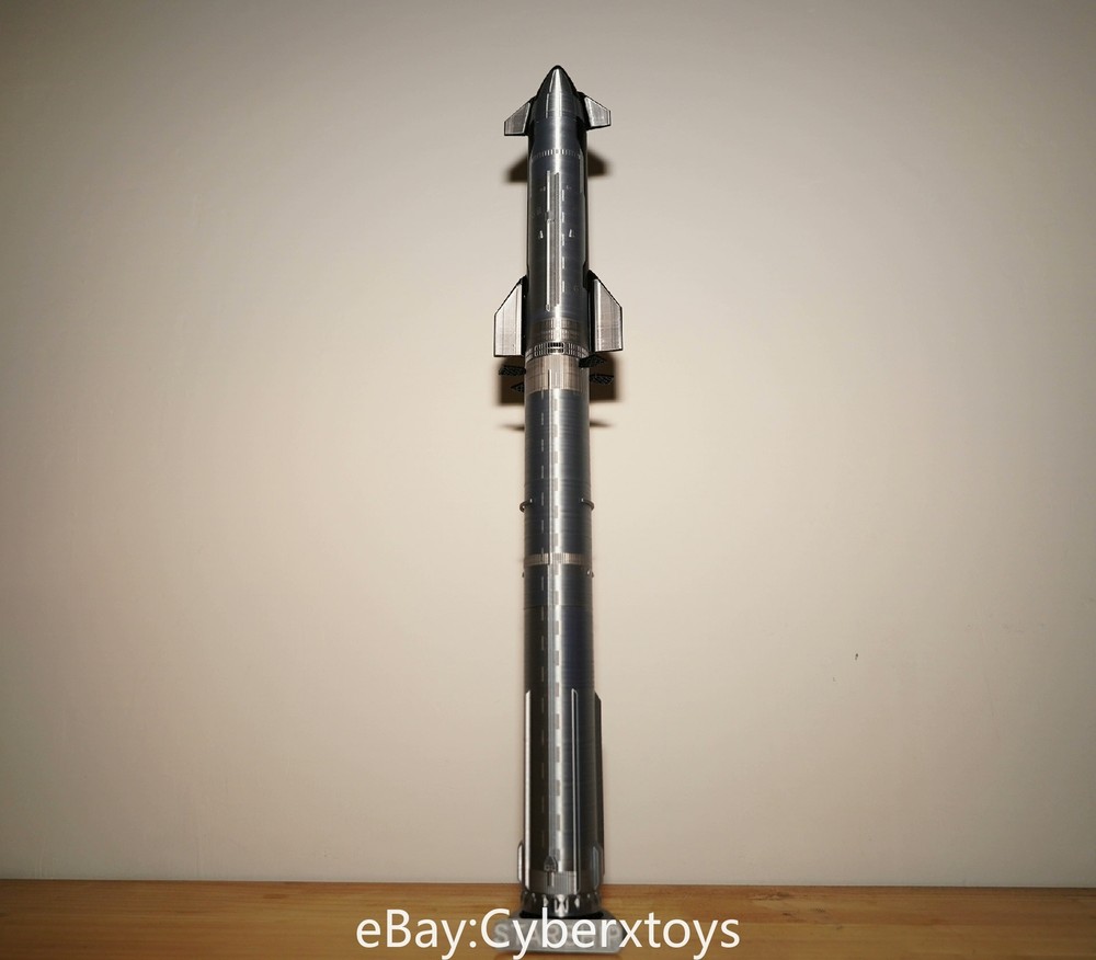 1:200 SpaceX Starship Super Heavy Propulsion Rocket Model