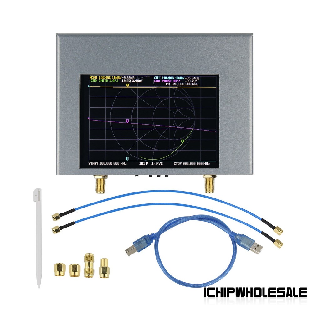 NanoVNA V2 Plus4 Hardware Vector Network Analyzer 50K-4GHz Antenna Analyzer HF