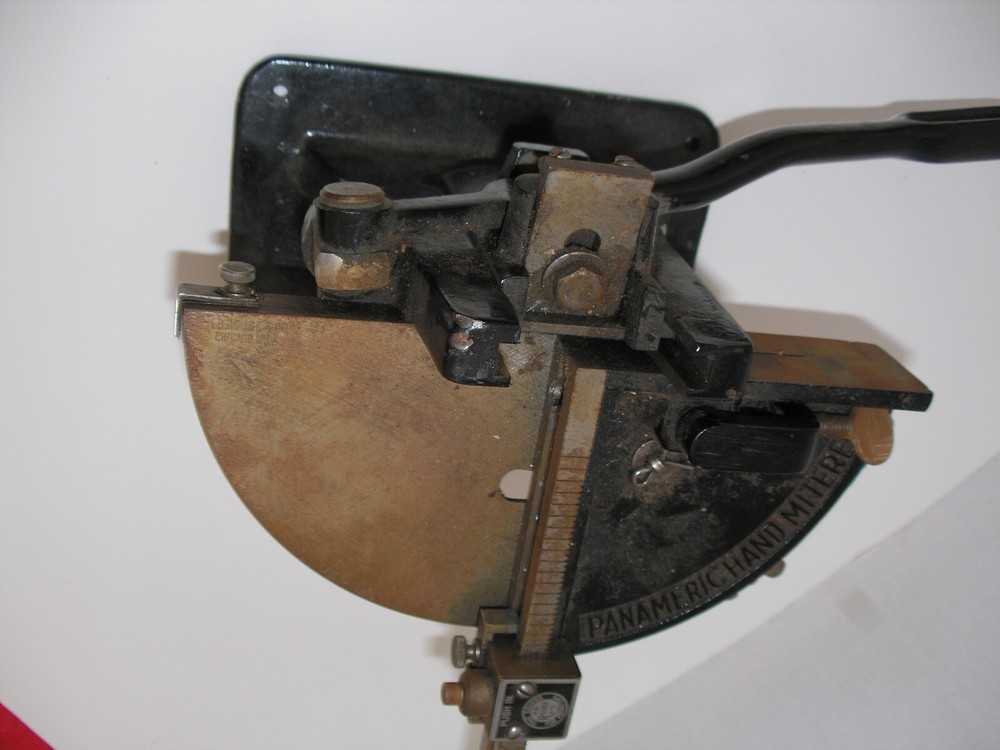 Vintage 1965 Rouse Panameric Hand Hand Miterer