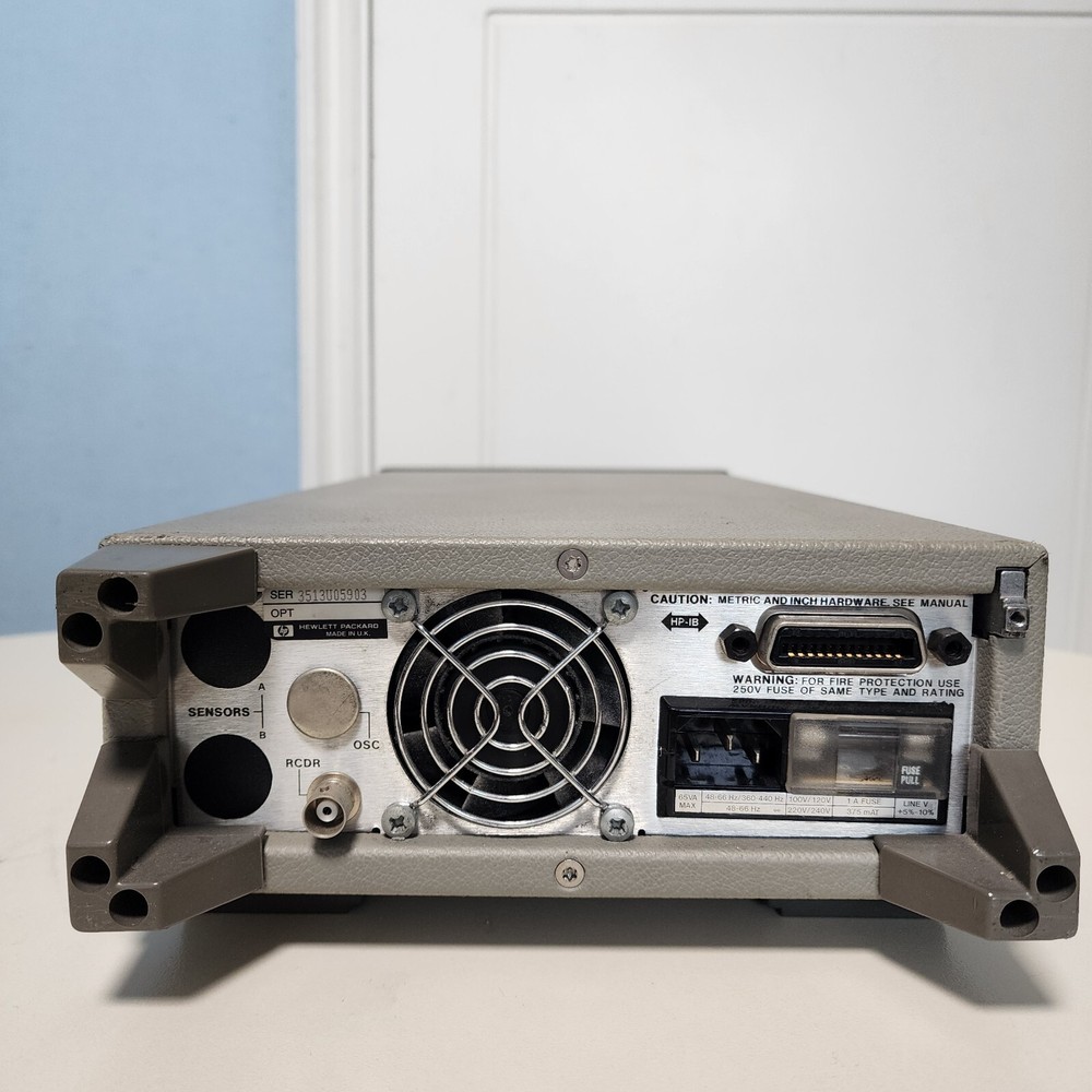 HP 438A: Power Meter (6315)