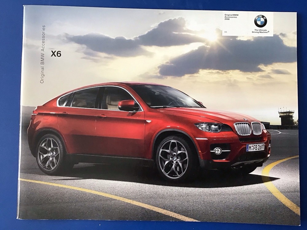 BMW X6 E71 Accessory Brochure 2008