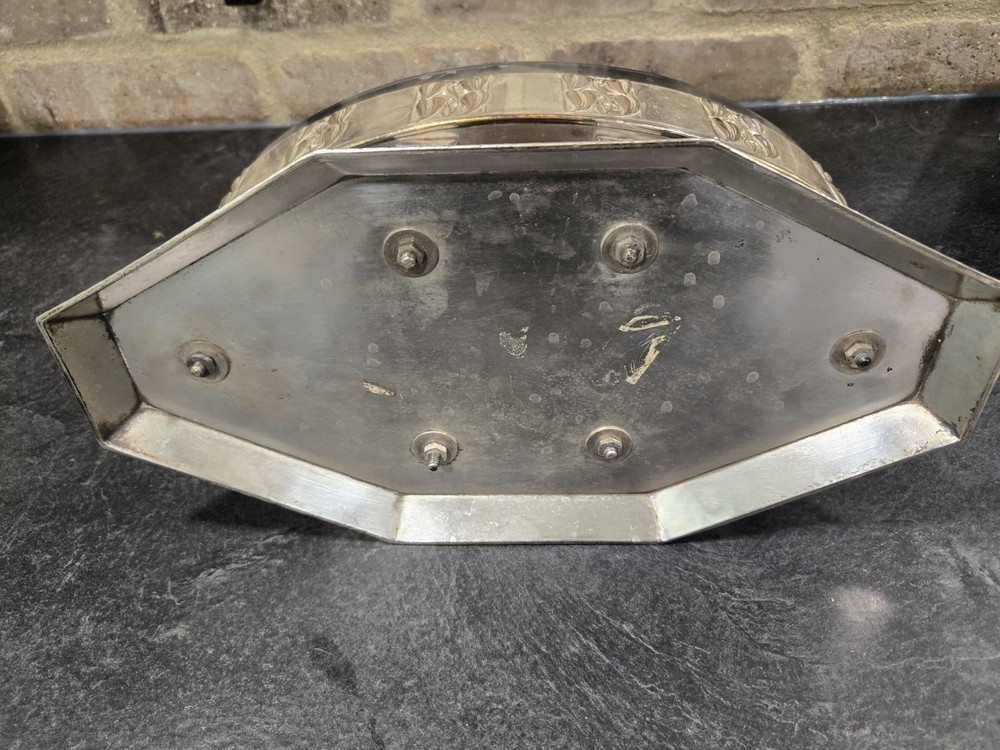 Emanuel Josef Margold Centerpiece Stand Lenk Austria c1913 Silverplate