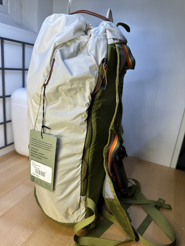 REI Flash 18 - Outside with Pride Backpack - Green/Beige/Rainbow
