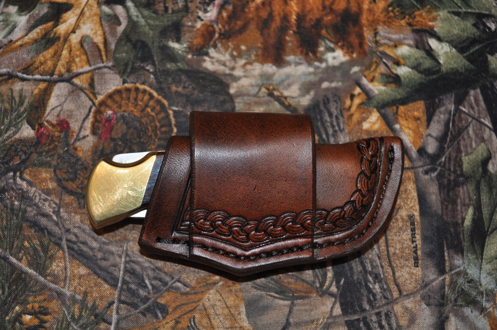 Custom Handmade Crossdraw Sheath for Buck 112- (Sheath Only)