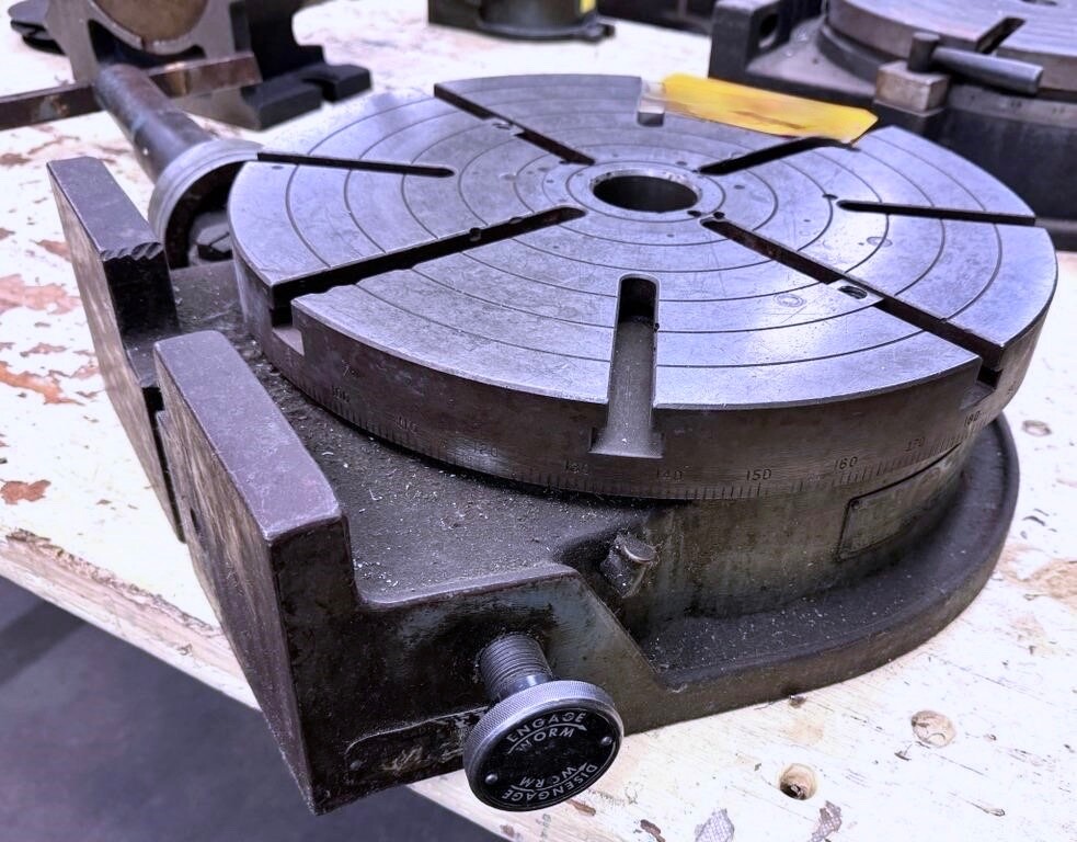 TROYKE 15" RT. ANGLE ROTARY TABLE