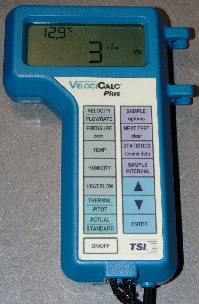 TSI 8386A Plus Multi-Parameter Ventilation Meter