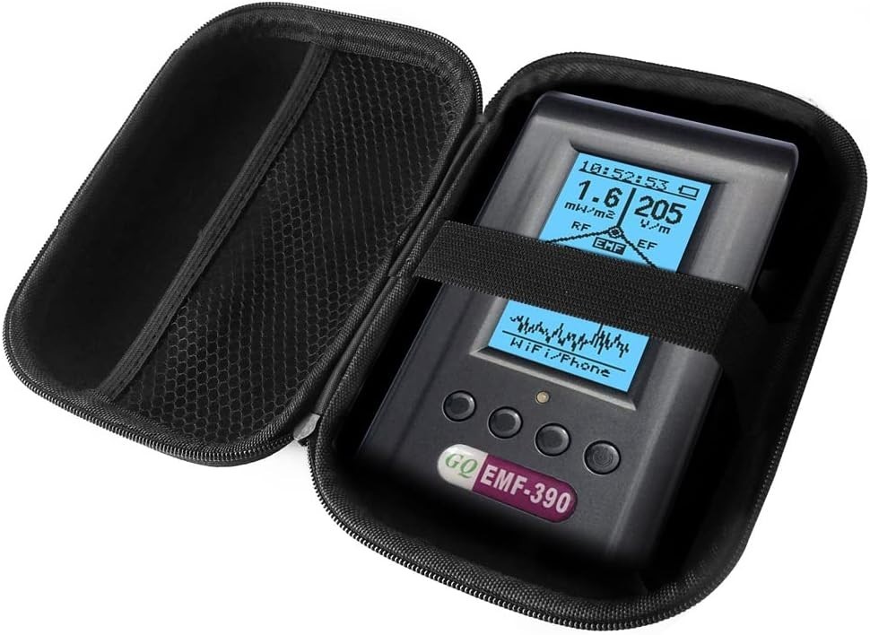 Durable Hard EVA Case for EMF Meter – Shockproof, Waterproof & Lightweight