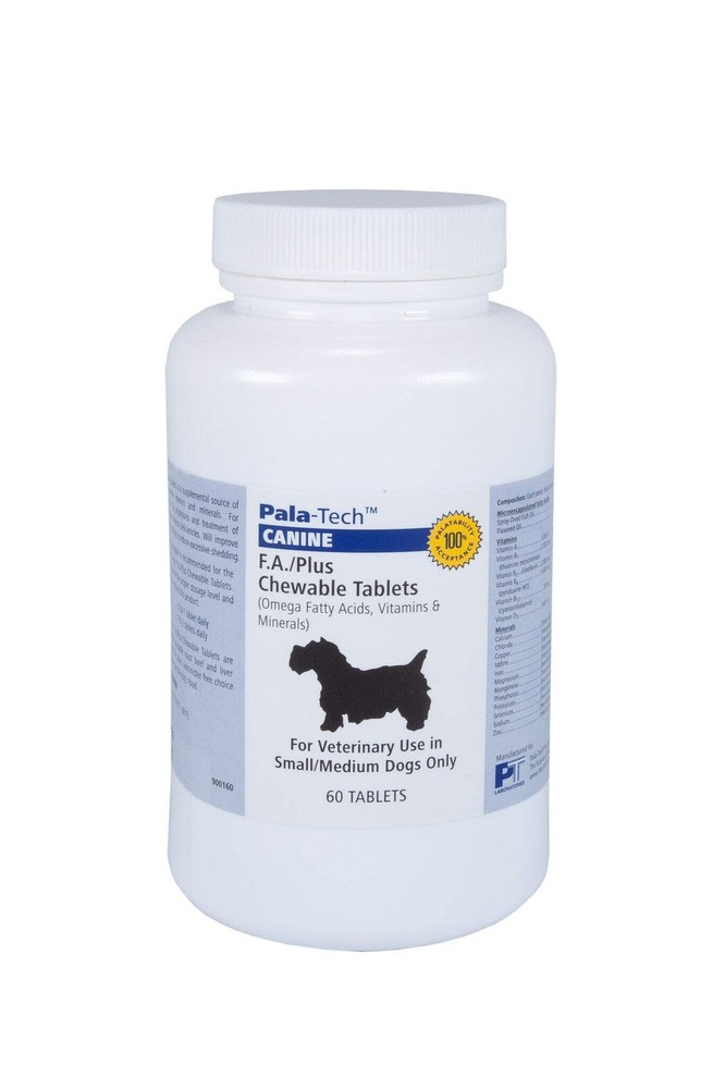 Canine F.A. Plus Chewable Tablets for Small & Medium Dogs