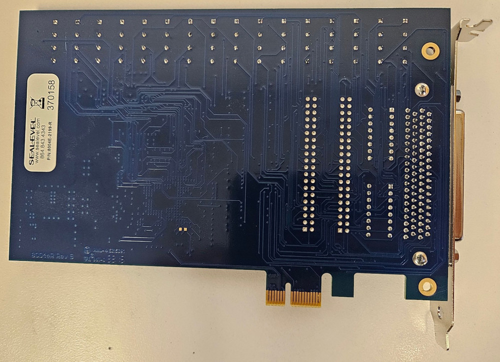 Sealevel 8004E PCIe Digital Interface Card 8004E-RoHS Rev B