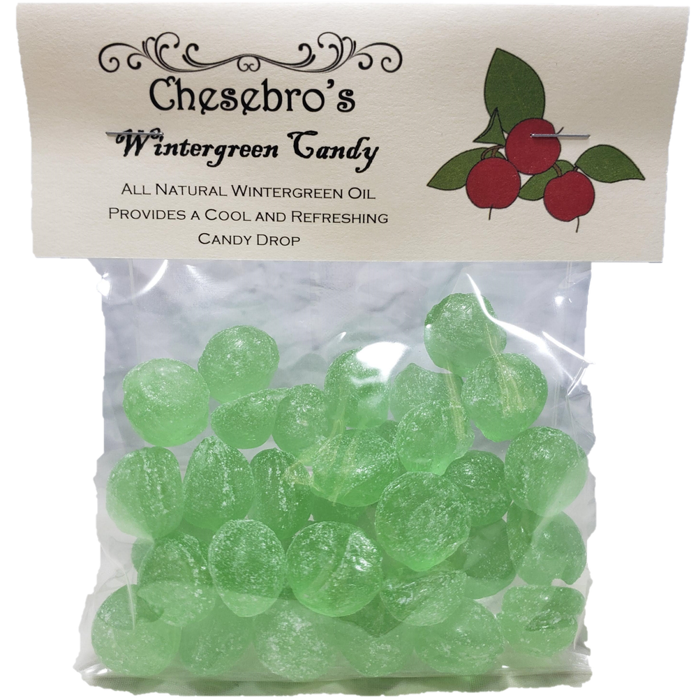 Wintergreen Hard Candy Drops 4.5 Ounces