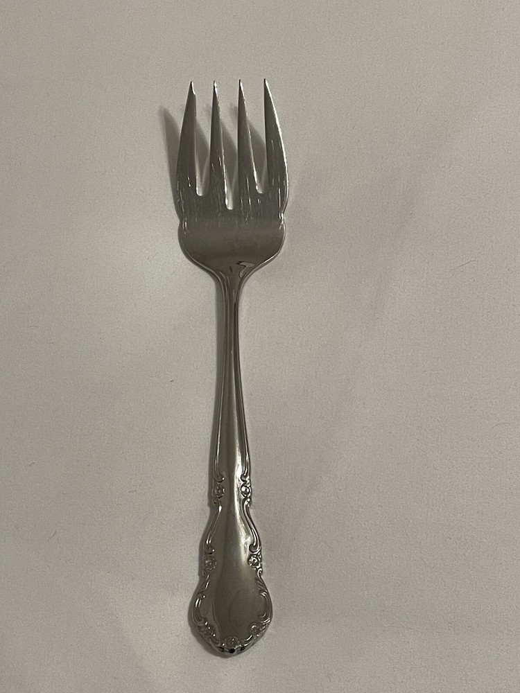 Reed & Barton DICKENSON Medium Cold Meat Serving Fork 8 1/2"