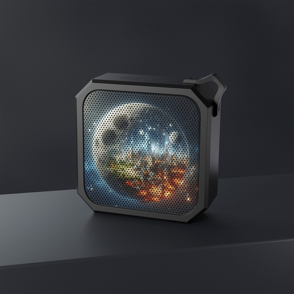 Outdoor bluetooth speaker space edition