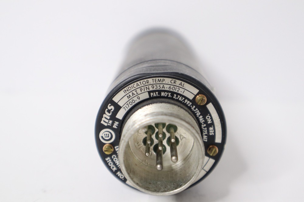 71700-9 MCS Temperature Indicator Lewis Engineering 935A-6012-1