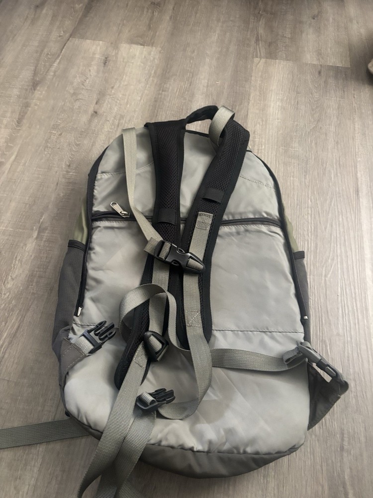 REI Lightweight Hiking Backpack Green Gray
