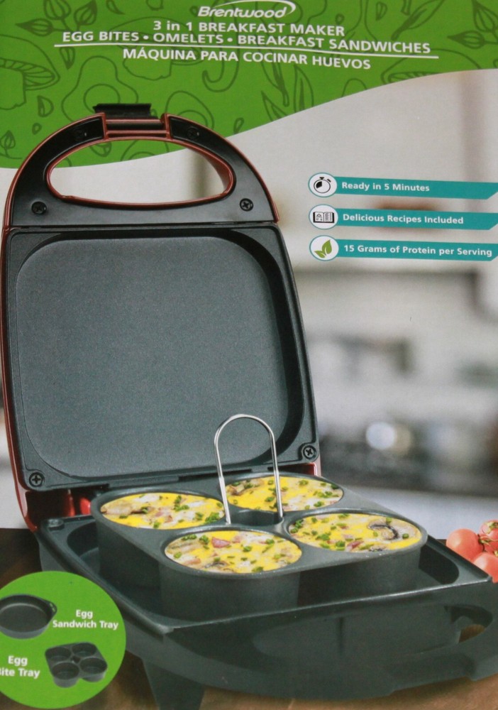 Brentwood 3 in One Breakfast Maker