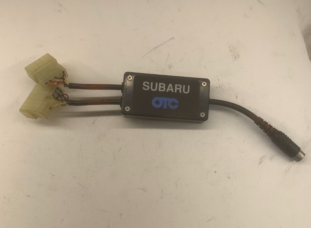 Used OTC Subaru Adapter Genisys Mentor Determinator Tech/Force Scan