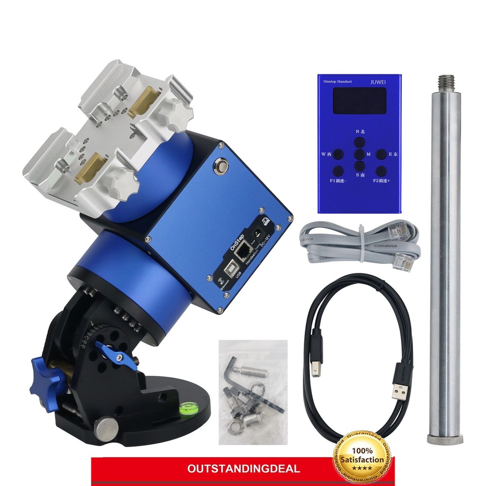 JUWEI-17 Harmonic Equatorial Mount with Wide Dovetail Groove+ Hand Controller