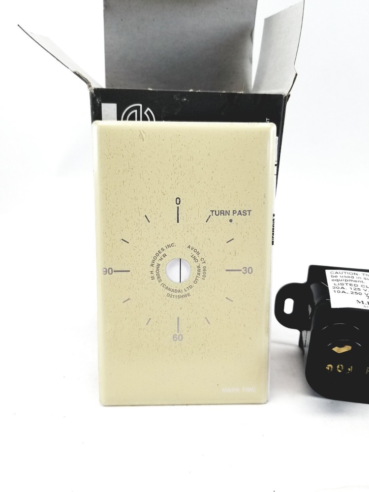 MarkTime 90281 Wall Box Time Switch 2 Hour Dial Timer Energy Saver Mark Time