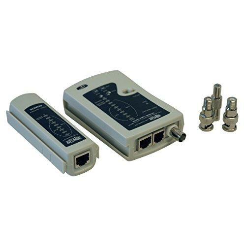 Tripp Lite Network Cable Continuity Tester for Cat5/Cat6, Phone and Coax Cable