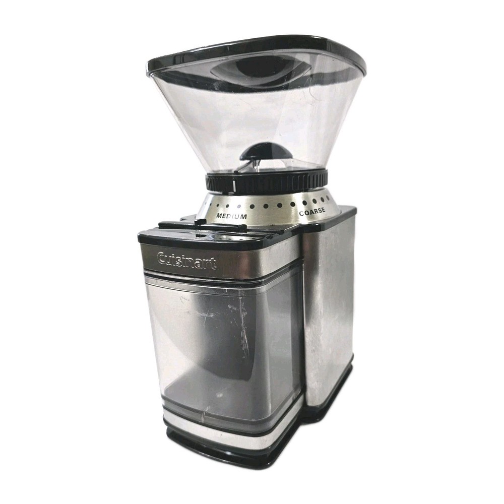 CUISINART 18 Coffee Grinder Electric Burr One Touch Automatic Position Select