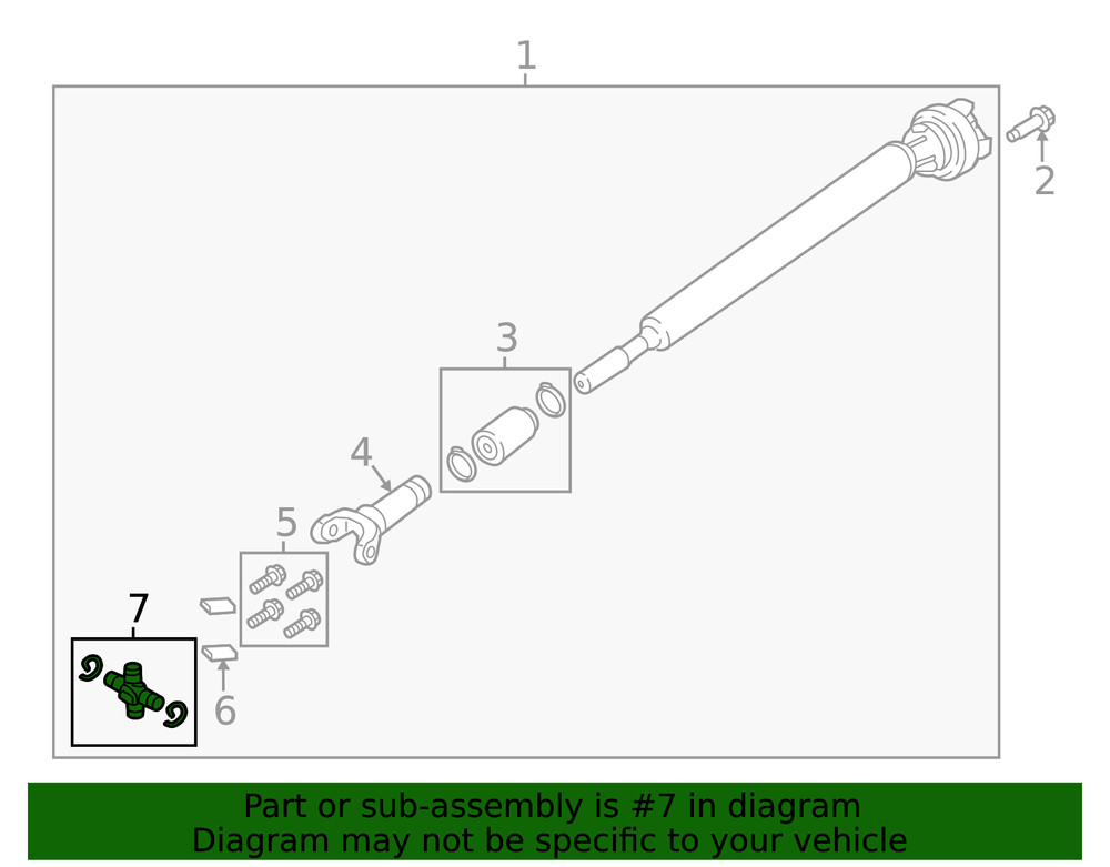 Genuine Ford Universal Joints HC3Z-4635-C