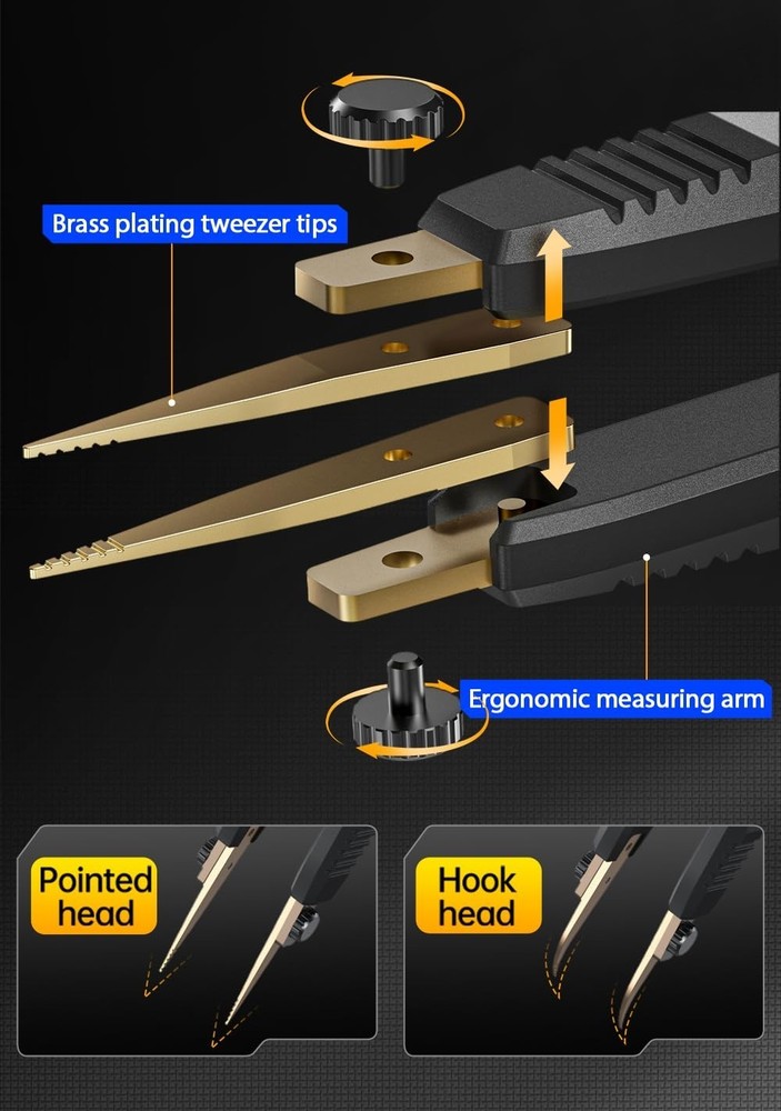 FNRSI Mini Smart LCR Meter - Precision Measurement Tool for Electronics
