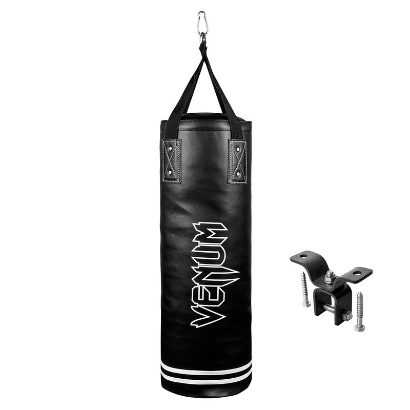 70lbs Heavy Bag Kit Boxing MMA Training Adjustable Ceiling Mount Durable Filled