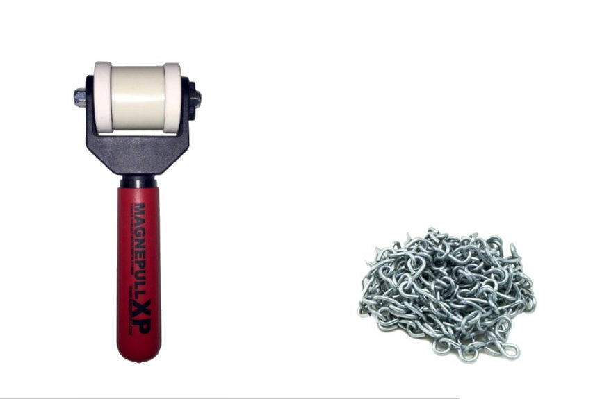 Magnepull XP1000LC + 4 Magnets Stud Cable Puller Fishing System Tool Case