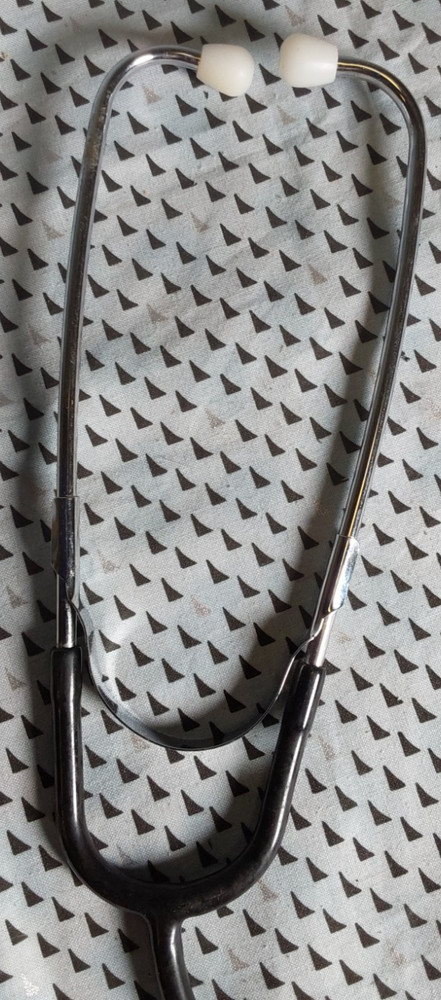 Stethoscope Double Sided Black