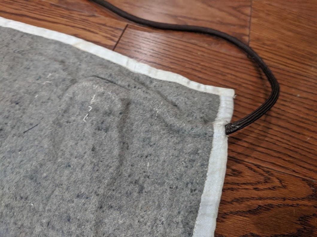 Vintage German Electric Blanket 1930s 1940s 1950s WWII Luftschutz UNTESTED AS-IS