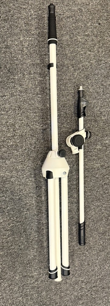 Gravity Adjustable Boom Stand Microphone Stand White MS 4322 W