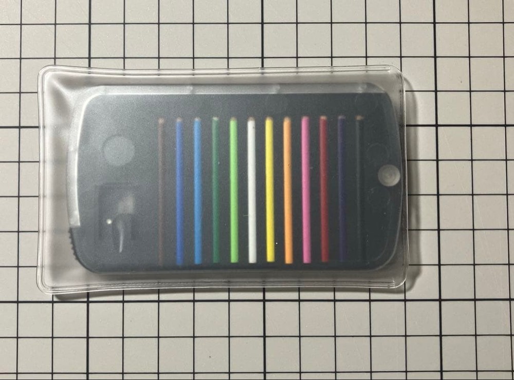 mini colored pencils