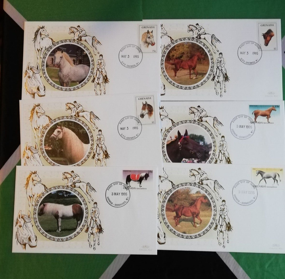 FDC & commemorative covers - HORSES